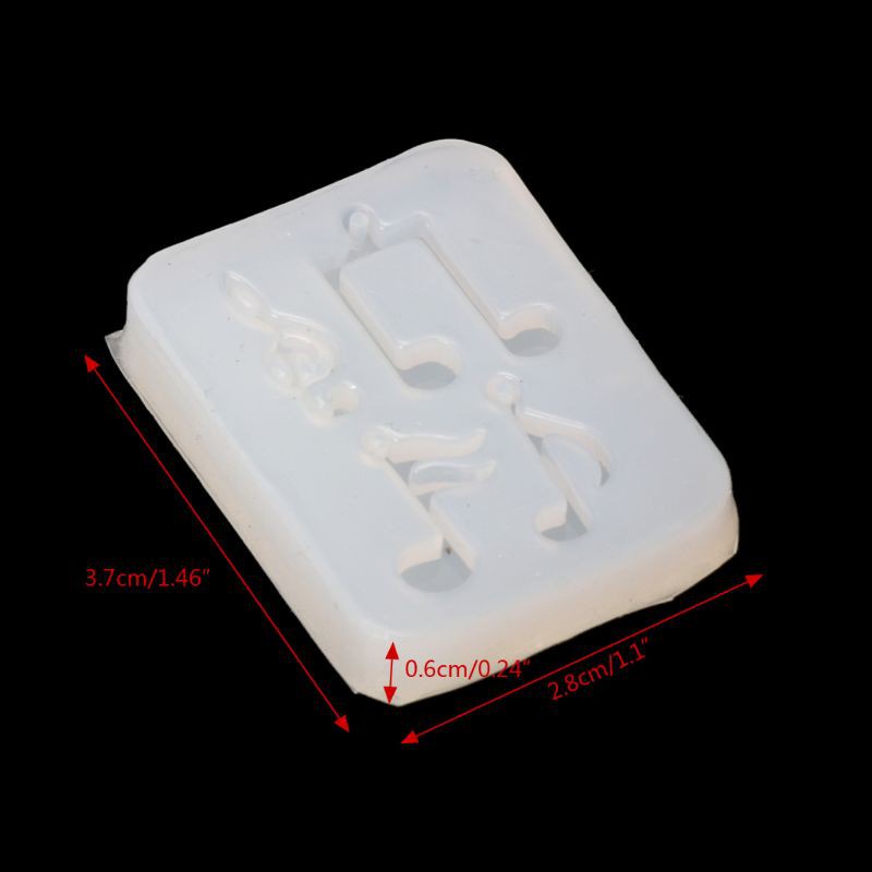 Khuôn Silicone Làm Bánh Hình Nốt Nhạc