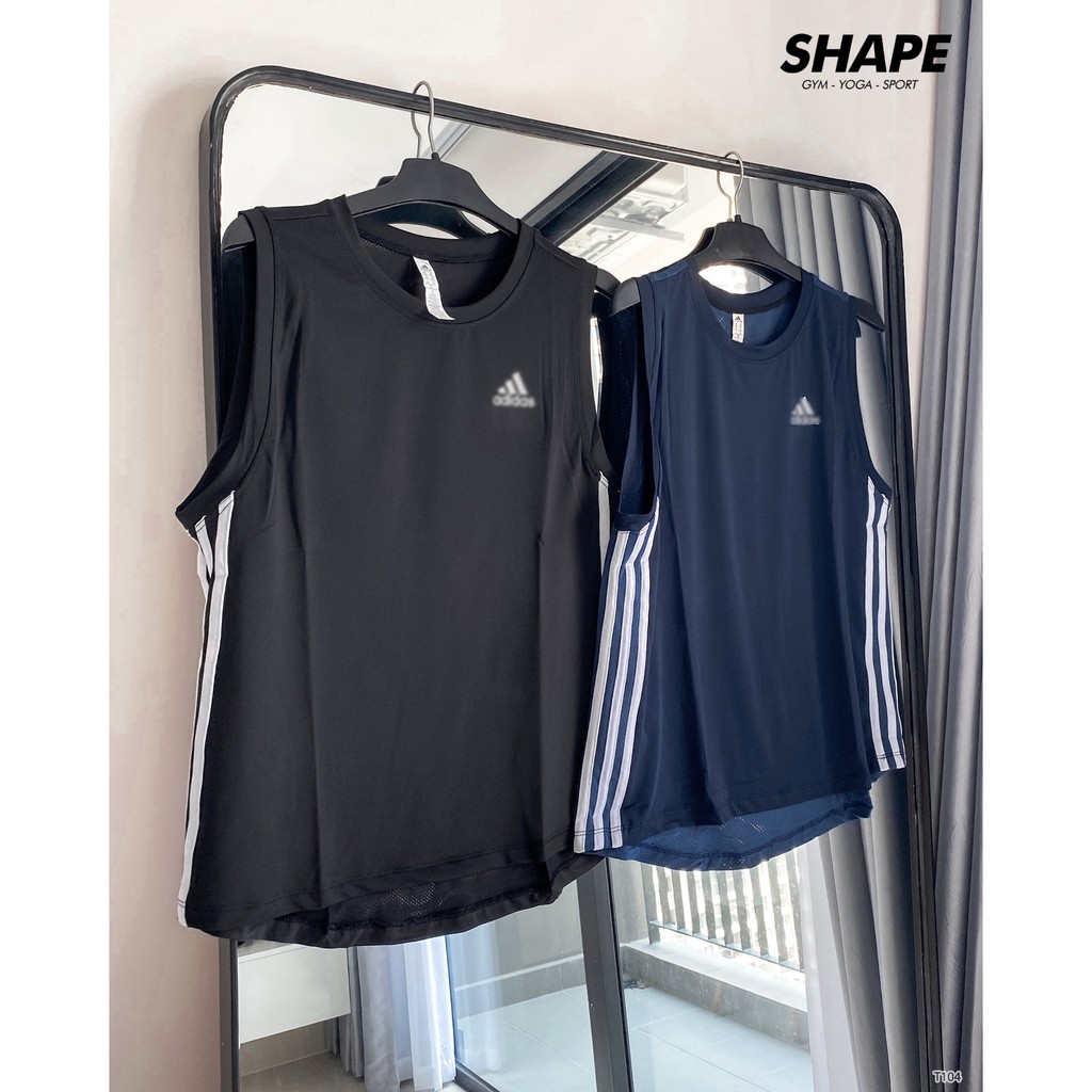 Áo tank top nữ A.d sọc bên kiểu dáng basic năng động [T104]