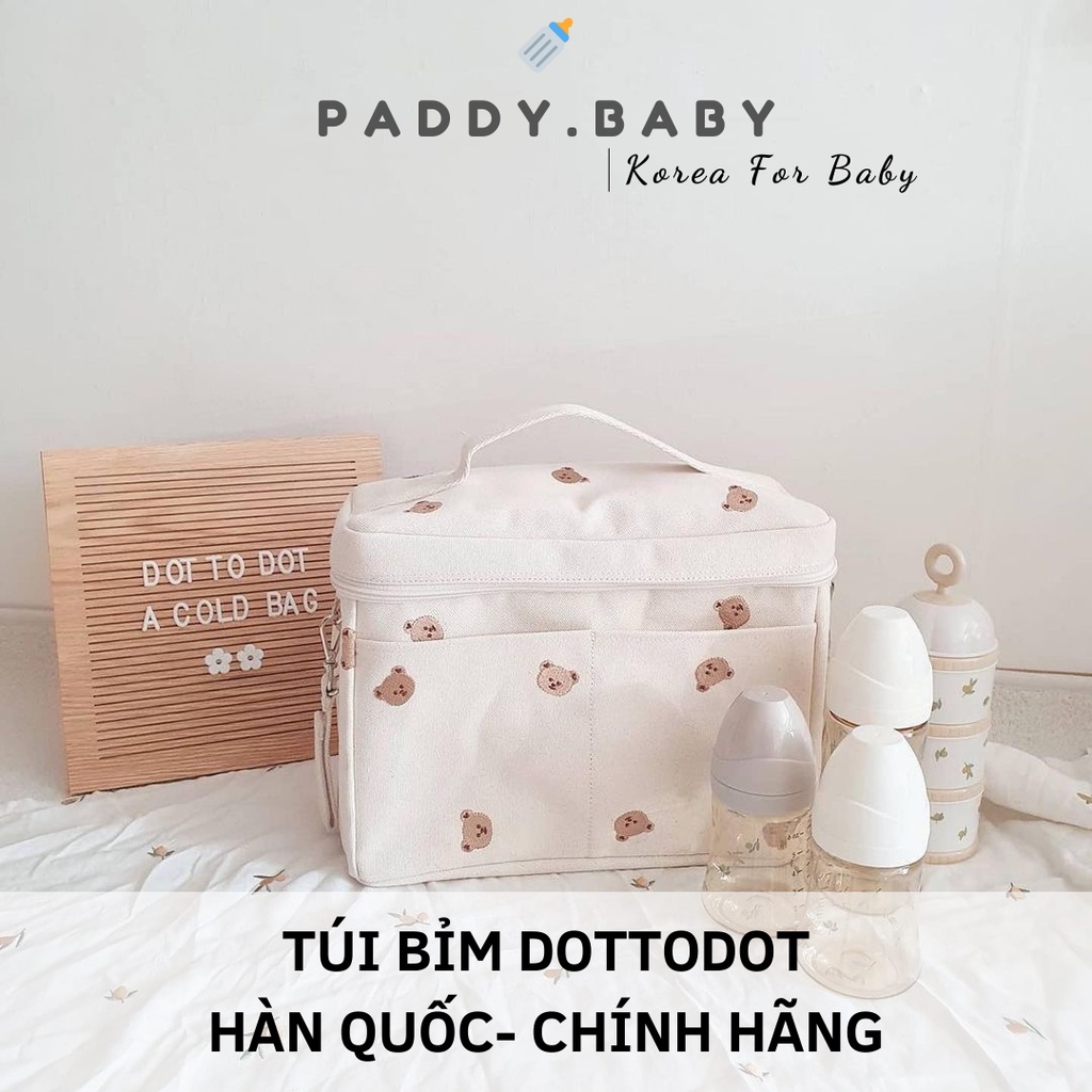 TÚI BỈM - TÚI GIỮ NHIỆT TREO XE ĐẨY DOTTODOT HÀN QUỐC &lt;CÓ SẴN&gt; MADE IN KOREA