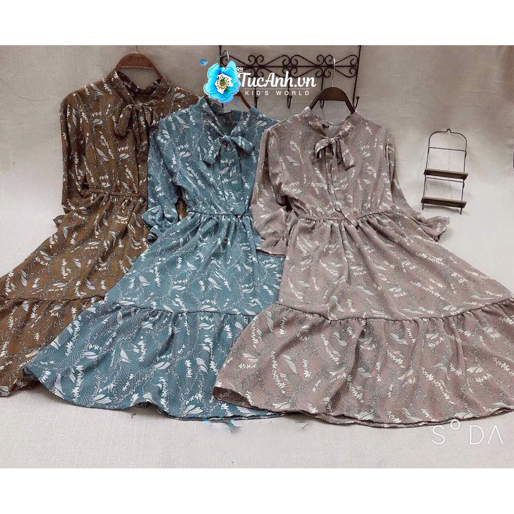 [Mã FAMAYWA2 giảm 10K đơn 50K] Váy Vintage Hoa Nhí 🌸 Cộc Tay Freesize Đến 55kg - TucAnh | BigBuy360 - bigbuy360.vn