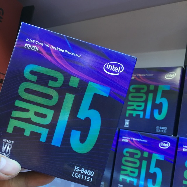 CPU Intel Core i5-8400 (2.8GHz up to 4.0GHz/ 6C6T/ 9MB/ 1151v2-CoffeeLake)