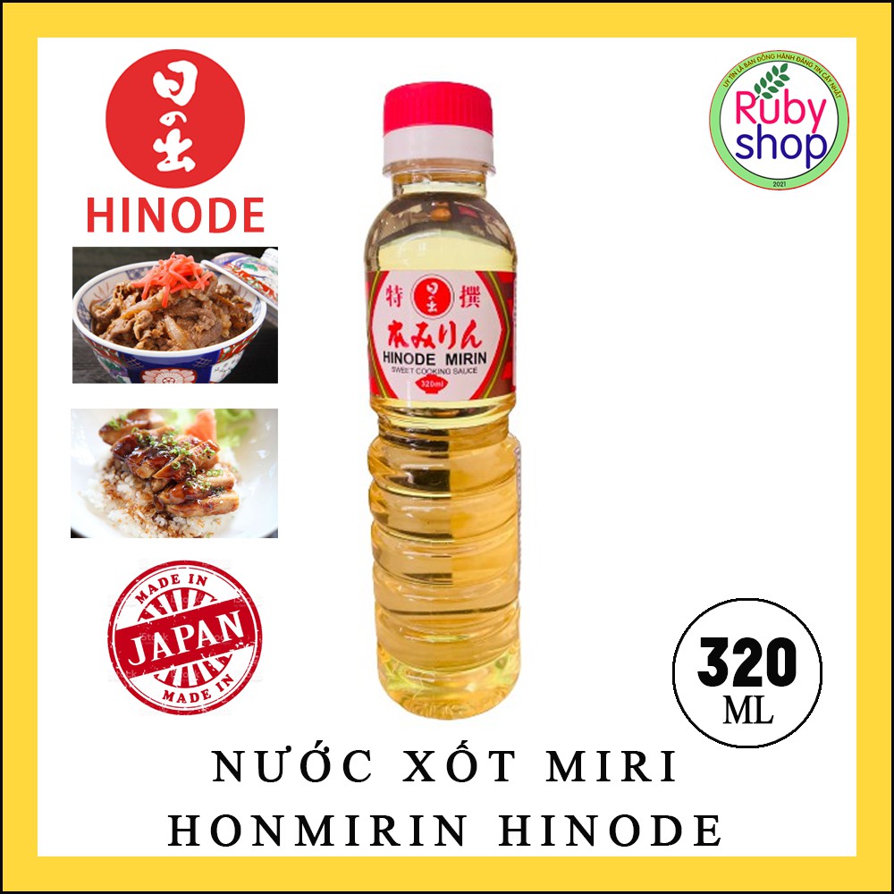 Nước xốt Mirin (Honmirin Hinode) - 320ml