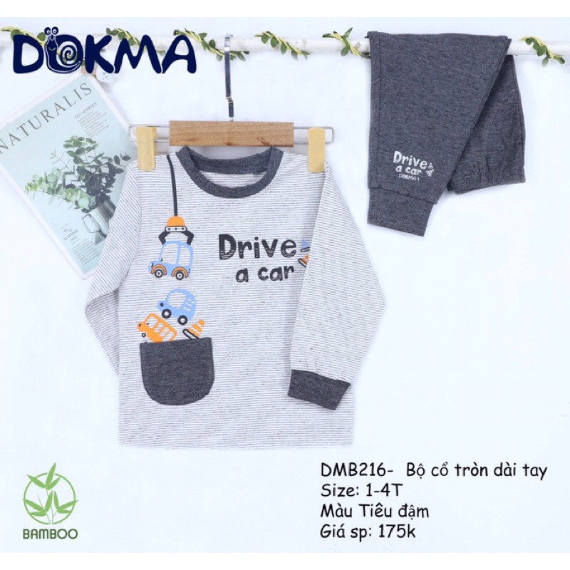 Bộ cổ tròn dài tay dokma