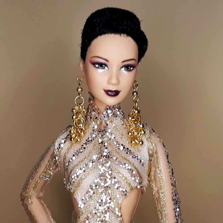 Bông Tai Búp bê Handmade nhiều kiểu dáng, chất liệu cao cấp - Trang Sức Búp Bê Barbie
