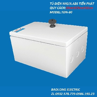 TỦ ĐIỆN NHỰA ABS TIẾN PHÁT 30cmX20cmX16cm