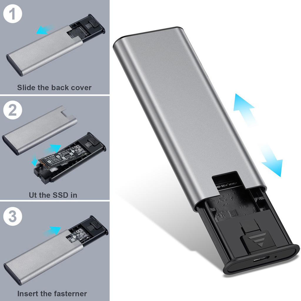 Hộp Đựng Ổ Cứng Ngoài M.2 Ngff Sang Usb 3.0 Ssd Ốp | BigBuy360 - bigbuy360.vn