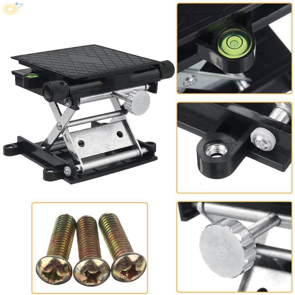 Bàn nhôm nâng 3.6 inch x 3.6 inch 90x90mm màu đen có thể điều chỉnh