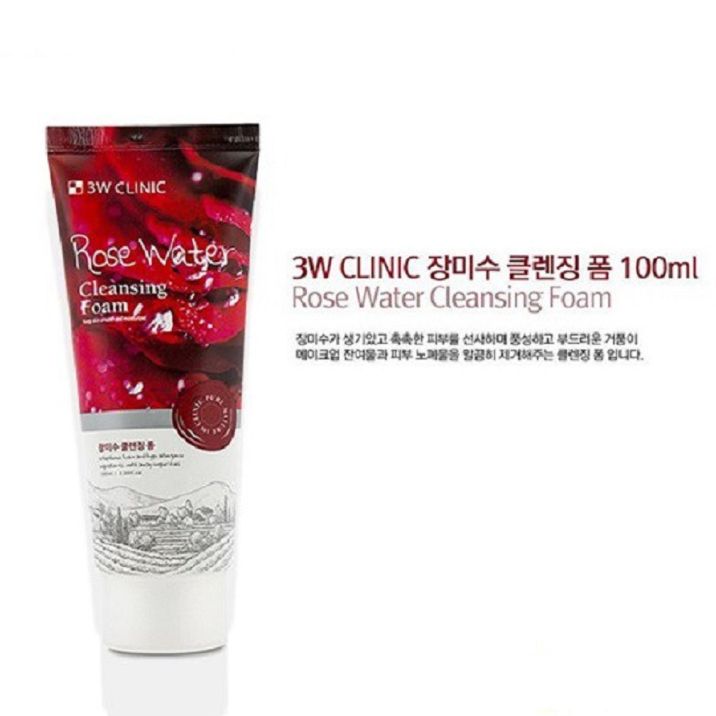 Sữa Rửa Mặt 3W Clinic Cleansing Foam 100ml