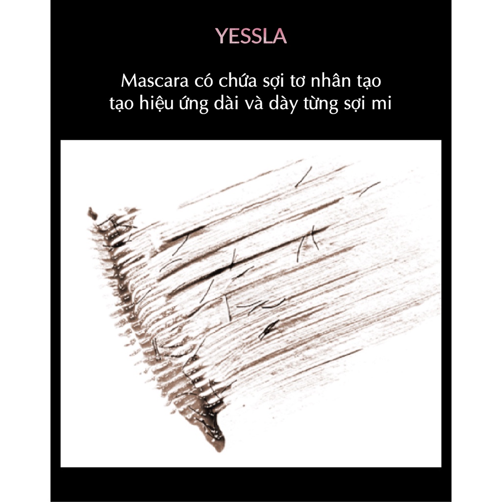 PIARA - Mascara tơi mi chống nước chống mồ hôi làm dài dày giữ cong mi