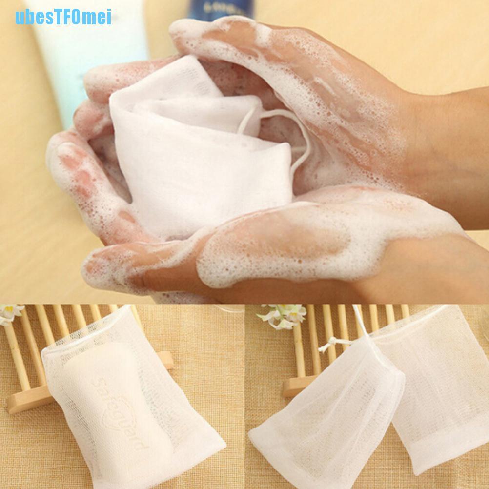 Bộ 5 Túi Lưới Hai Lớp Tạo Bọt Xà Phòng Dễ Dàng