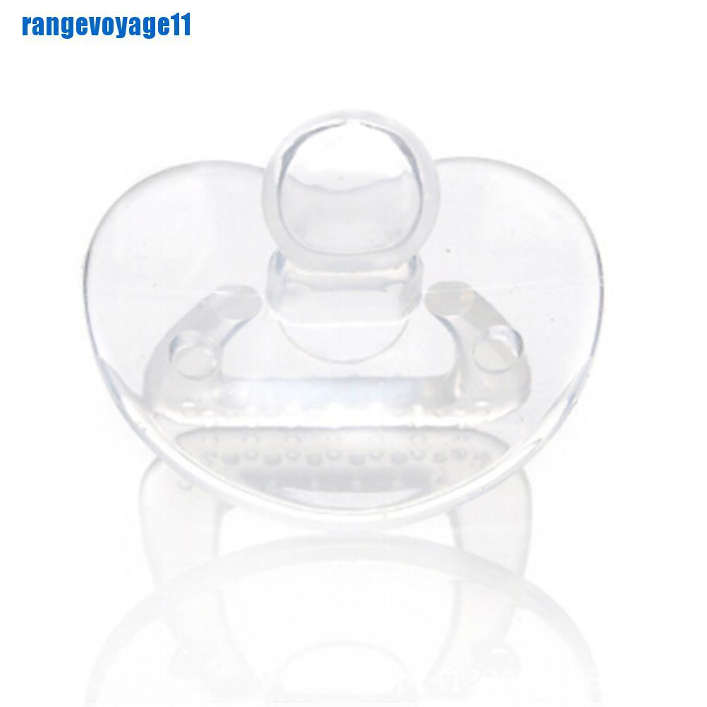 Núm Vú Giả Bằng Silicon Trong Suốt An Toàn Cho Bé