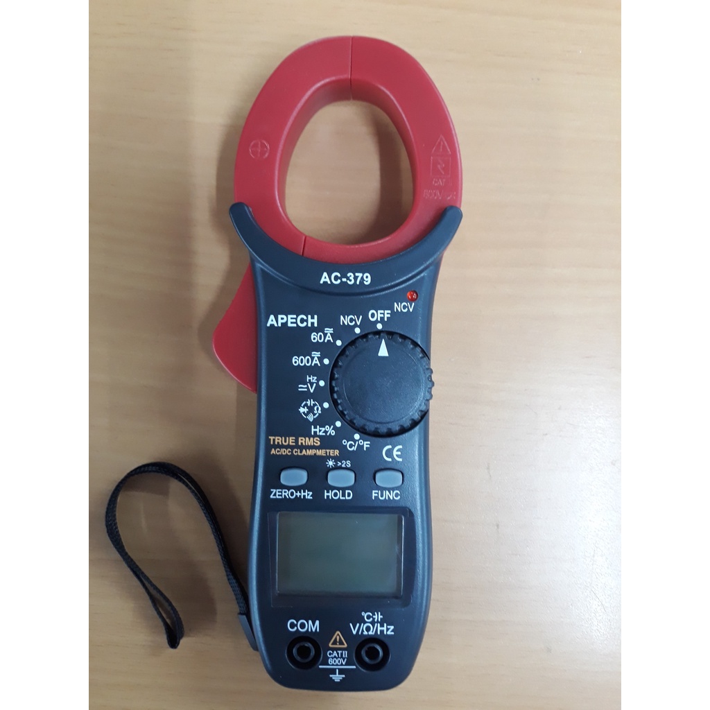 Apech AC-379 ampe kìm đo dòng điện acdc 600ampe TrueRMS APECH AC 379