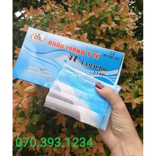 Khẩu Trang  Giấy Kháng Khuẩn 4 Lớp 4U ( Nam Anh )