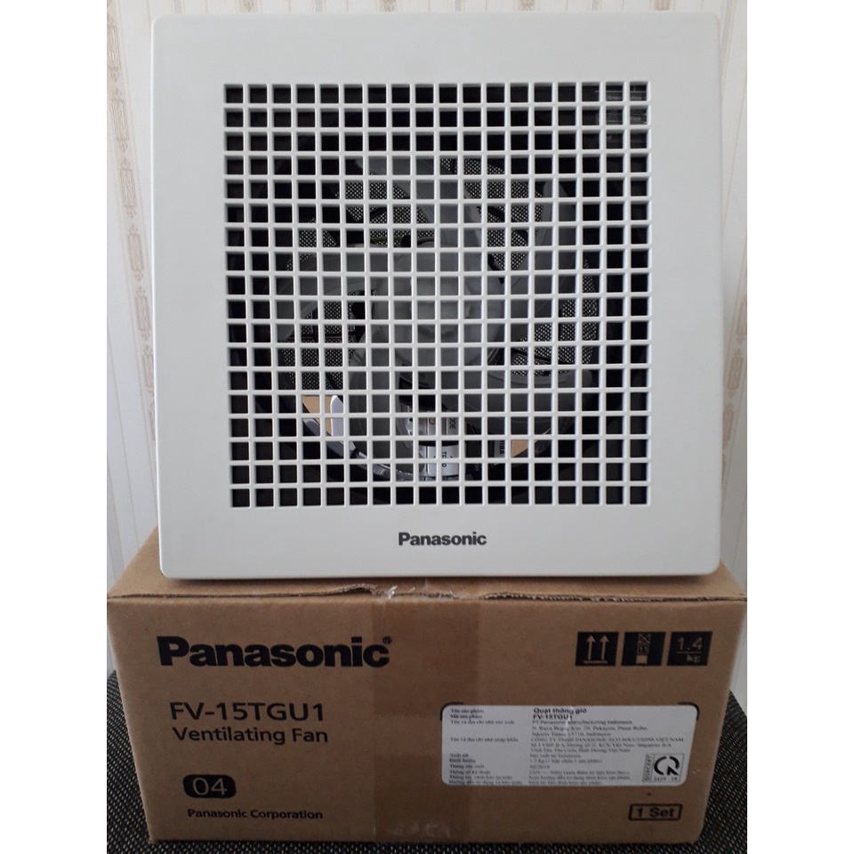 FREE SHIP Quạt hút âm trần Panasonic FV-15TGU1- Hàng Chính Hãng