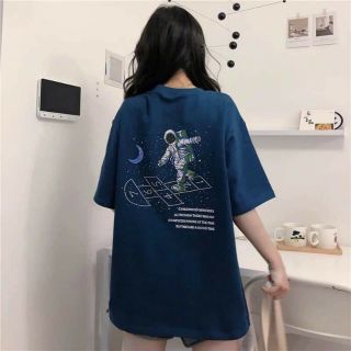 Áo phông tay lỡ, áo thun nam nữ unisex vũ trụ vải cotton 1hitshop