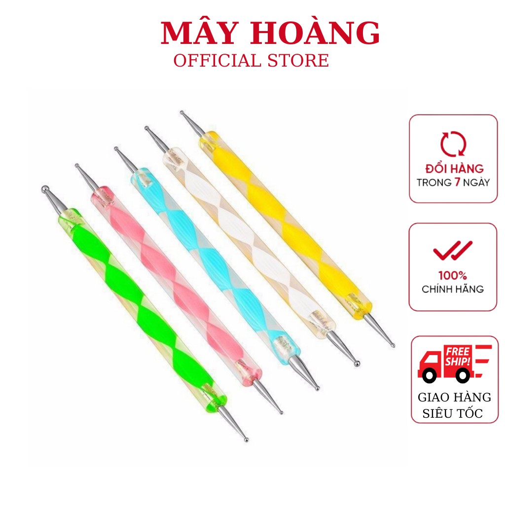 Bút chấm bi nail 5 cây đủ size