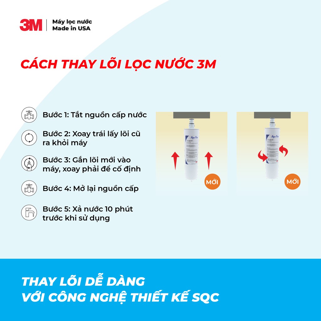 Máy lọc nước nóng lạnh VN1-2V ( Dùng lọc 3M AP EASY CYST FF)