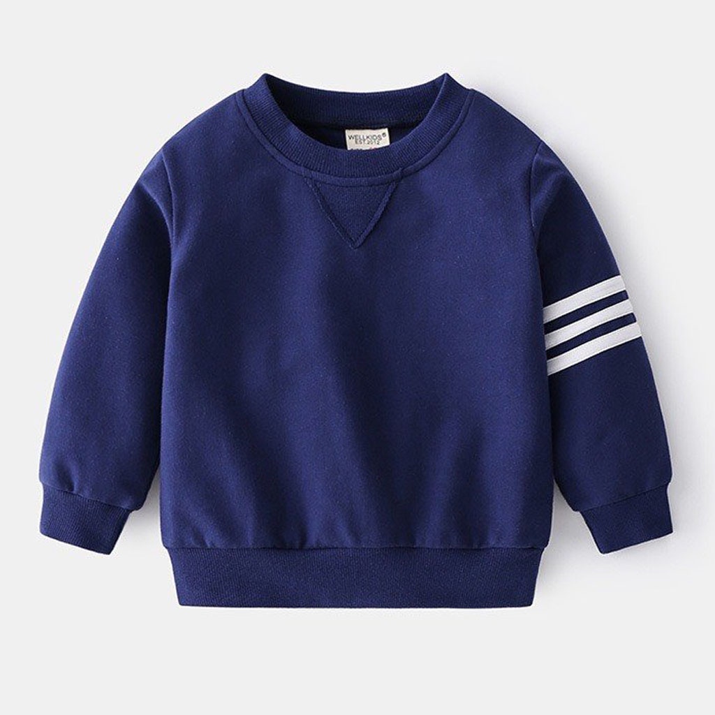 Bộ Nỉ Kẻ 3 Vạch Cho Bé, Đồ Bộ Cho Bé Trai Chất Da Cá Dáng Thể Thao Từ 7-28kg - LILA KIDS