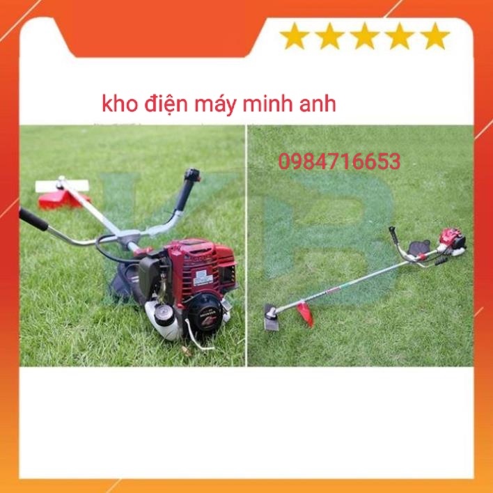Máy Cắt Cỏ Honda GX35 - Made JANPAN _ chạy xăng 4 thì, tiết kiệm nguyên liệu, bh 12 tháng [TẶNG KÈM BÁT CƯỚC]