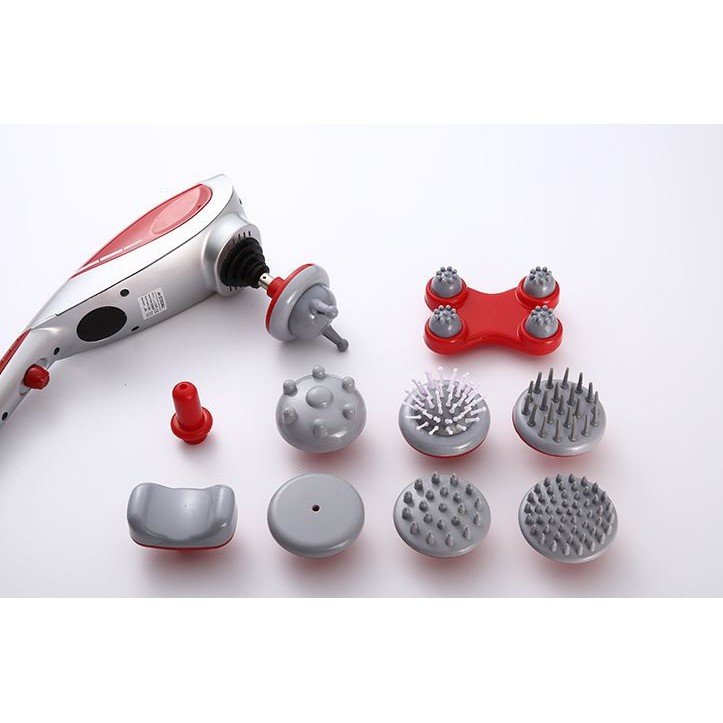 Máy mát-xa cầm tay 10 đầu Fourtech Massager King