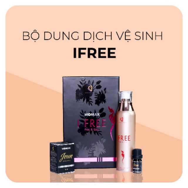 [GIÁ HỦY DIỆT] COMBO DUNG DỊCH VỆ SINH IFREE TẶNG KÈM NƯỚC HOA VÙNG KÍN JUNE