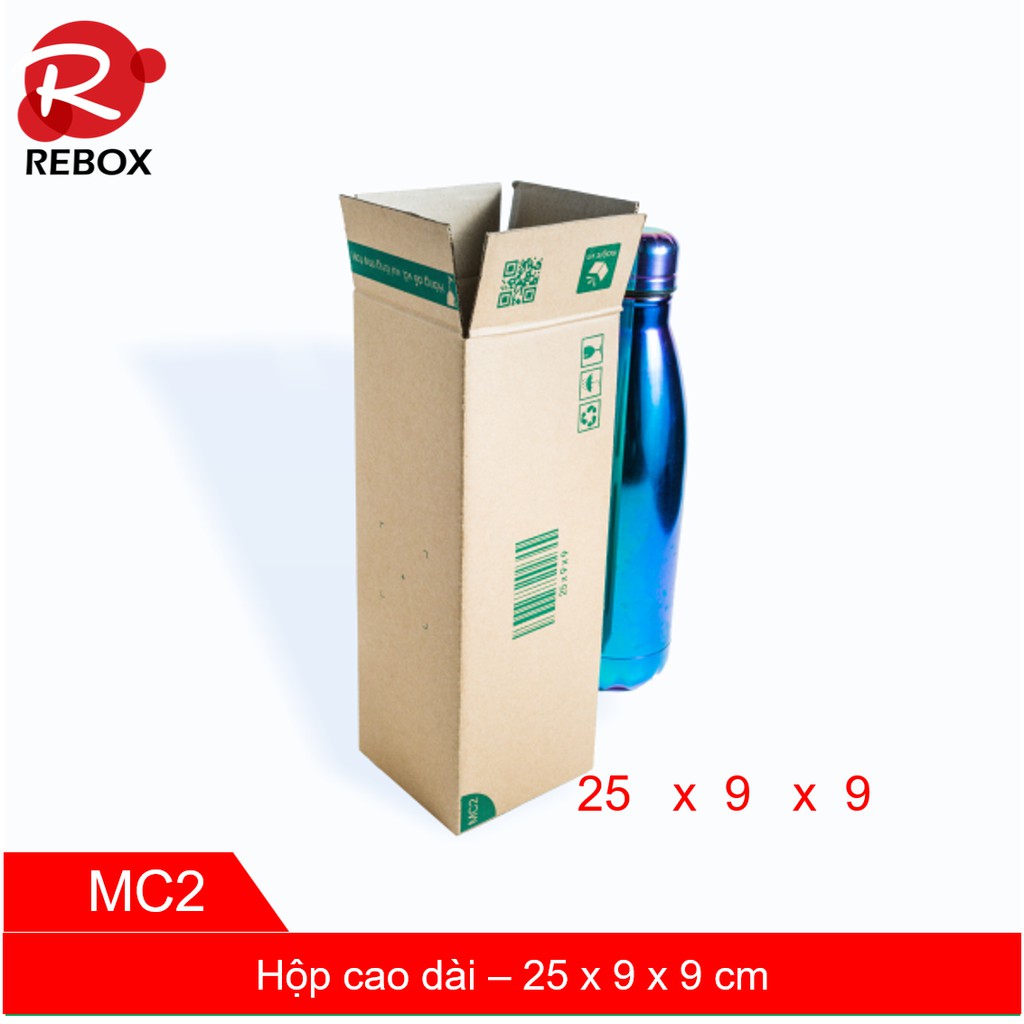 Hộp carton 25x9x9 - Combo 20 thùng hộp đóng hàng giá rẻ