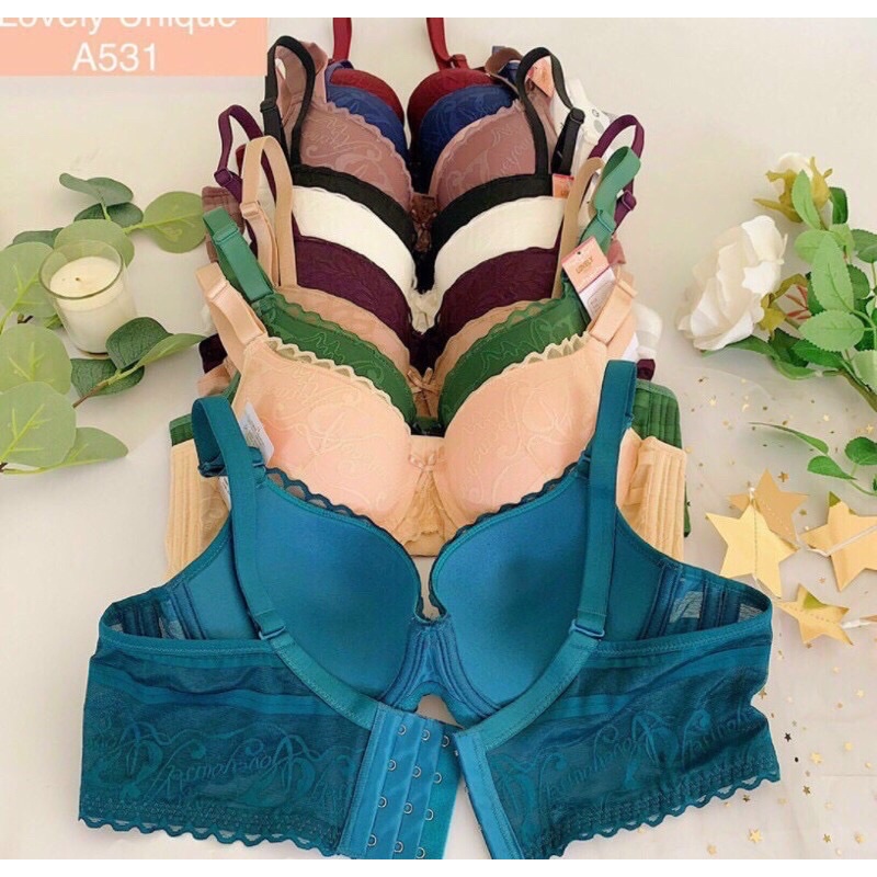 áo lót 531 hàng 4 móc mút nâng ngực 3cm áo có gọng.tạo khe quyến rũ