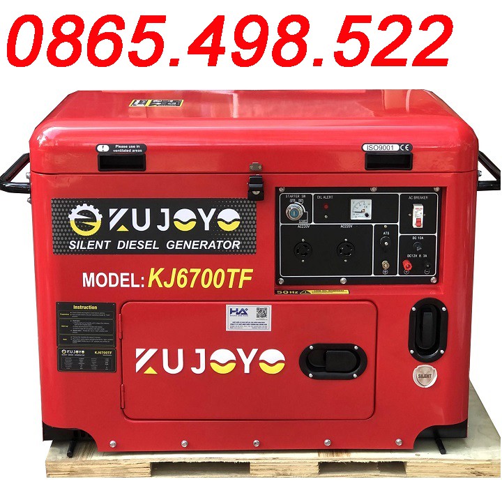 Máy Phát Điện Chạy Dầu 5Kw Kujoyo KJ6700TF