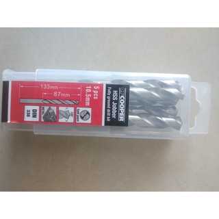 Mũi khoan sắt hss 10.5 mm -hộp 5mũi cf cooper mh105