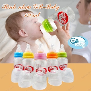 Bình sữa cổ hẹp 120ml không BPA GB BABY (Công nghệ Hàn Quốc)
