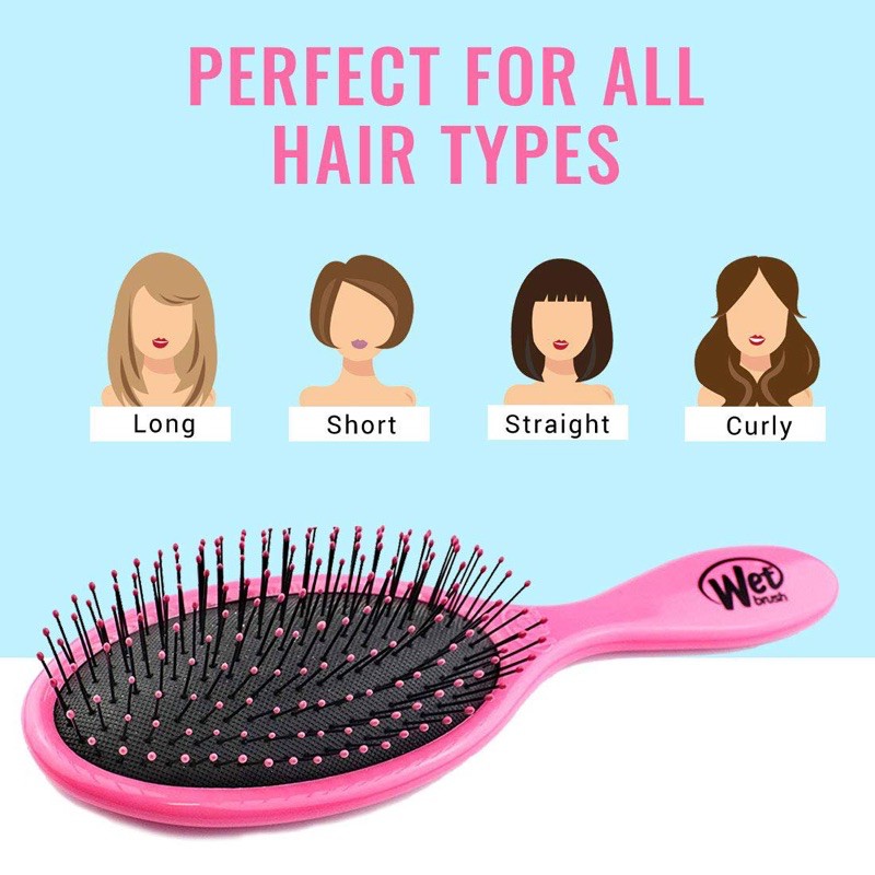 [BILL MỸ] LƯỢC GỠ RỐI WET BRUSH DETANGLE ORIGINAL HAIR BRUSH CỦA MỸ