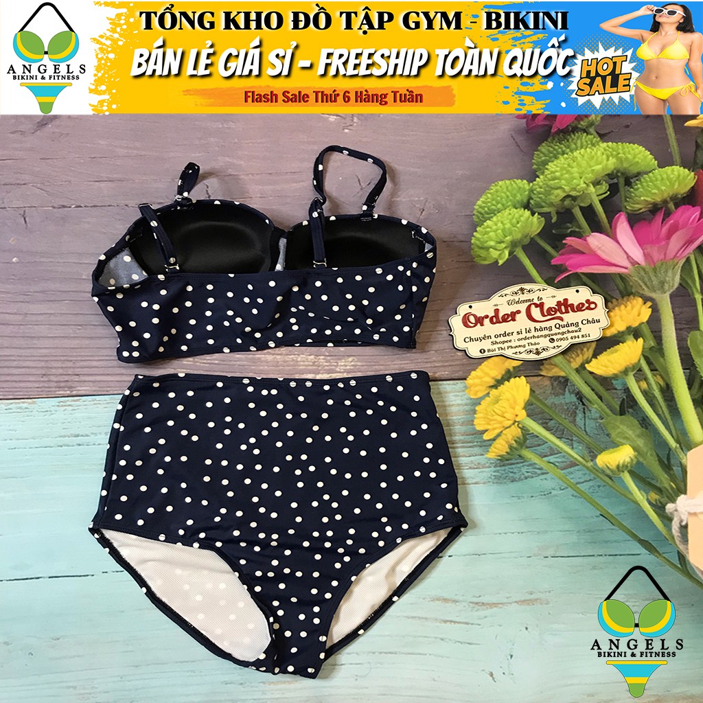Bikini Bộ Đồ Bơi Hai Mảnh Chấm Bi Freesize Sexy BHV008 [ Giá Sỉ ] | BigBuy360 - bigbuy360.vn