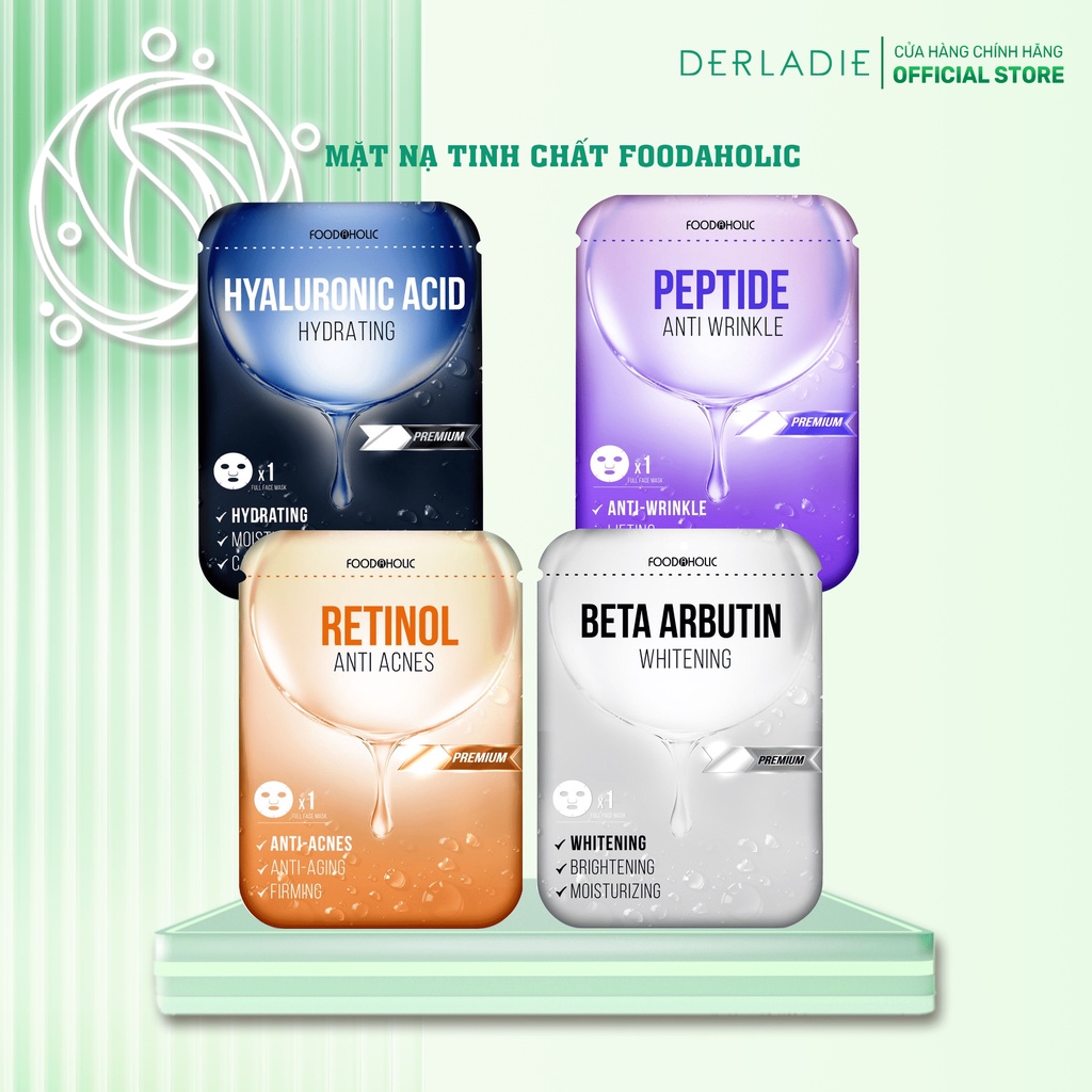 Mặt Nạ Dưỡng Chất Cao Cấp Derladie Foodaholic 23ml