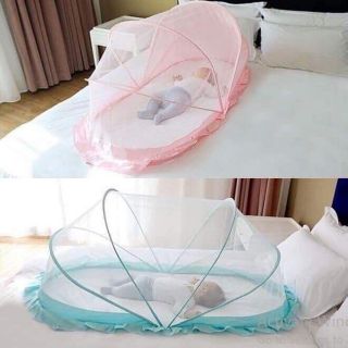 Mùng chụp chống muỗi cho bé
