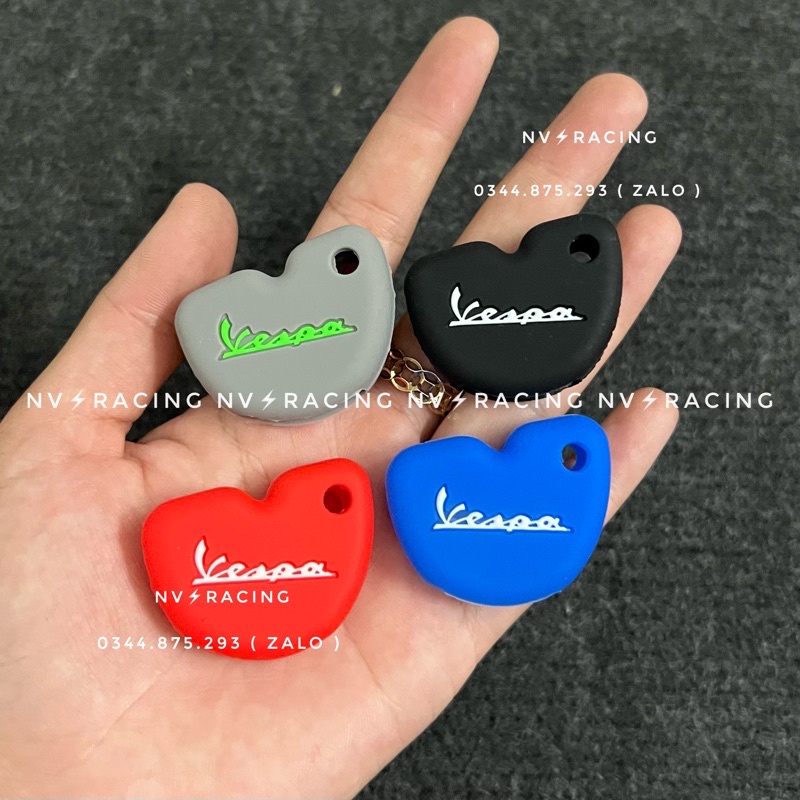 Đế chống CNC Vespa cao cấp nhôm ( tặng bọc chìa khoá )