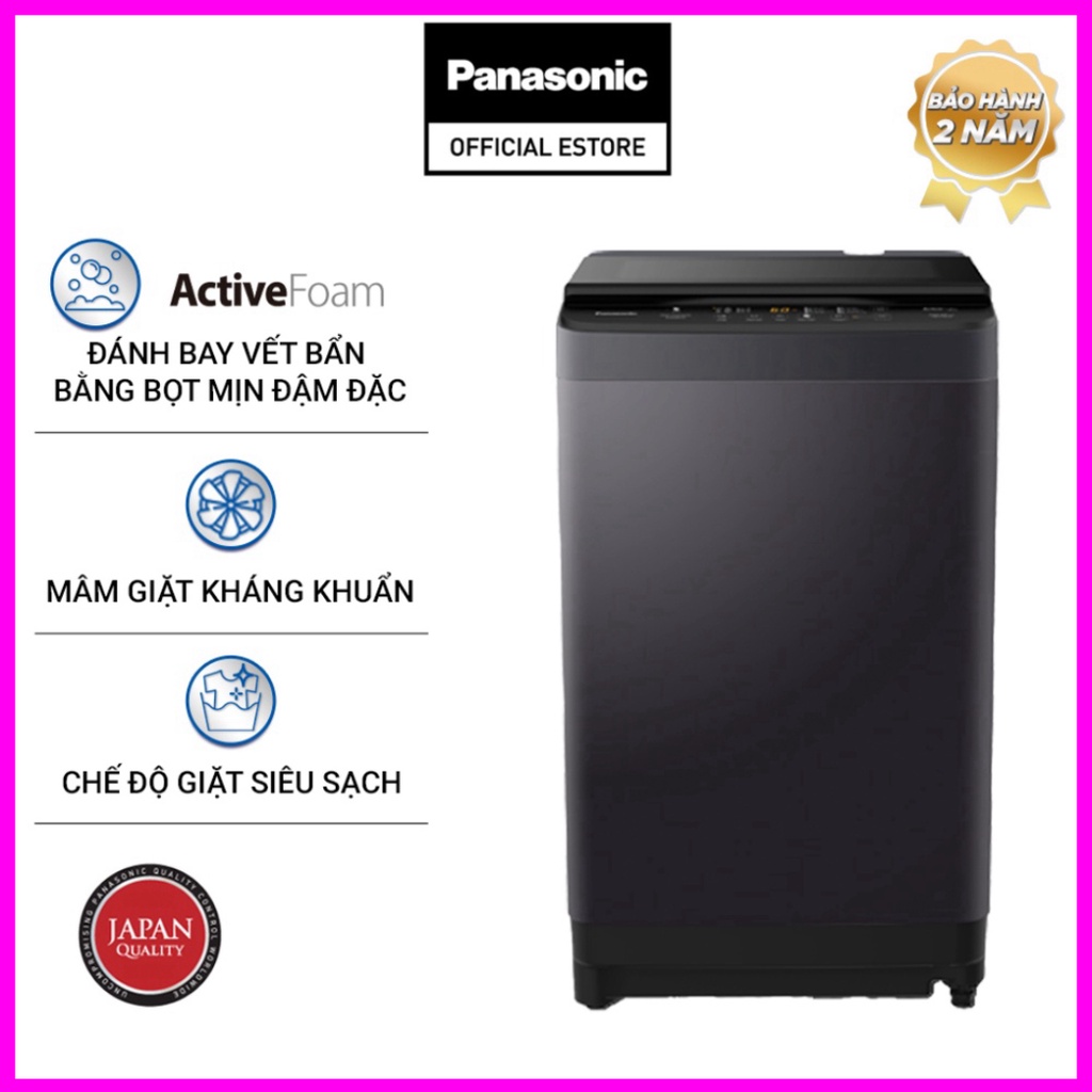 Máy giặt cửa trên Panasonic 9Kg NA-F90S10BRV - hàng chính hãng (khuyến mãi bùng nổ)
