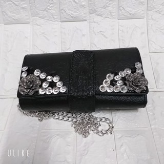 Túi Đeo Chéo Đính Hoa Thời Trang