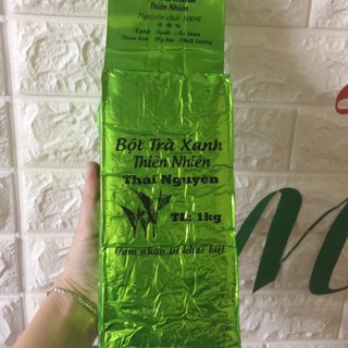 Bột trà xanh 100% thiên nhiên handmade