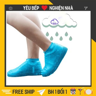 Ủng đi mưa silicon chống nước - Bọc giầy cao su siêu dai