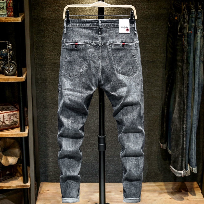 Quần Jeans Dài Phong Cách Hàn Quốc Dành Cho Nam