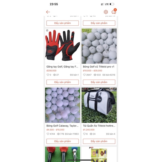 bóng golf _ bóng golf Titeist Pro v1 chất lượng