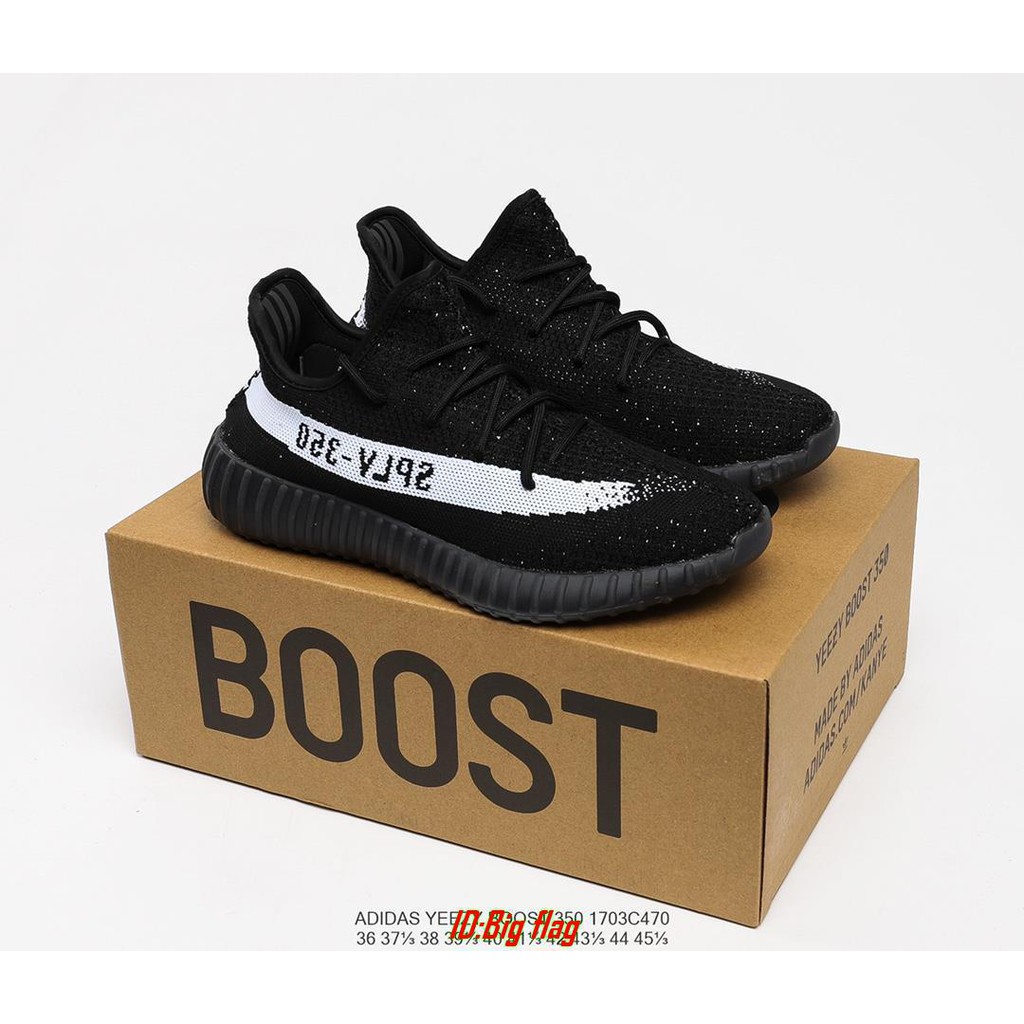 Giày Thể Thao Màu Đen Của Adidas 1 Yeezy Boost 350 V2 1