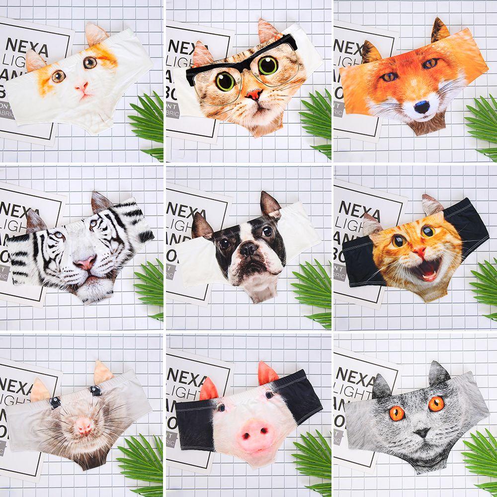 Quần Lót In Hình Cún Bull Cheetah 3D Thời Trang Dành Cho Nữ