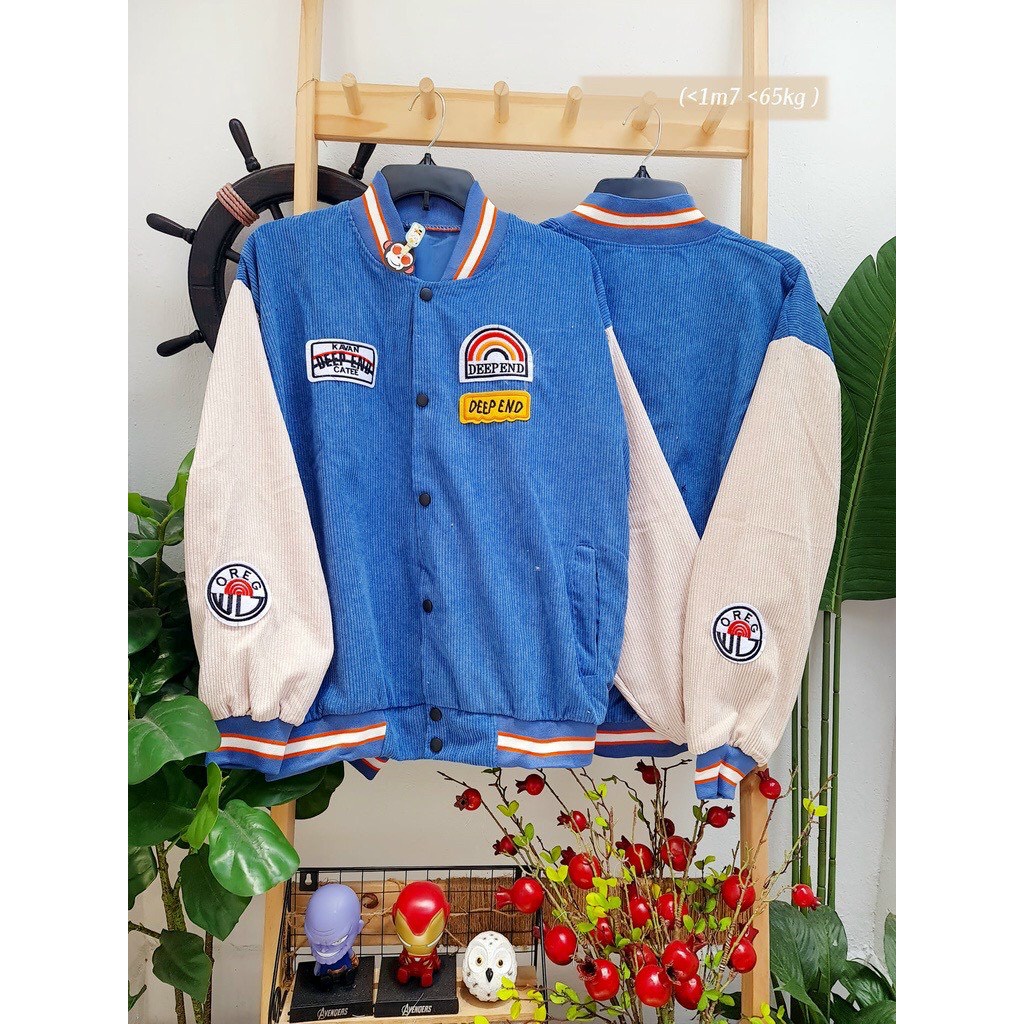 Áo khoác nhung gân thêuFREE SHIP ,orot hàng chuẩn đẹp lấy đánh giá 5*