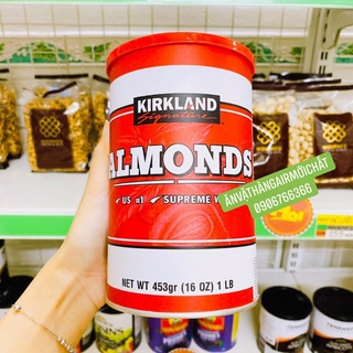 Hạnh nhân mỹ almond kirkland hộp 453 gram