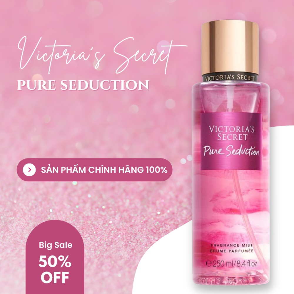 Xịt thơm toàn thân Victoria’s Secret Body Mist Pure Seduction  250ml