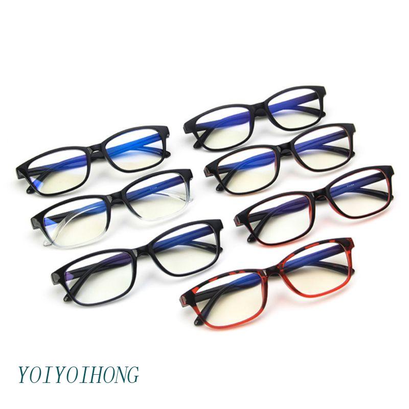 Yoi Kính Mắt Gọng Đơn Giản Siêu Nhẹ Màu Trơn Thời Trang Cổ Điển Cho Nam Và Nữ