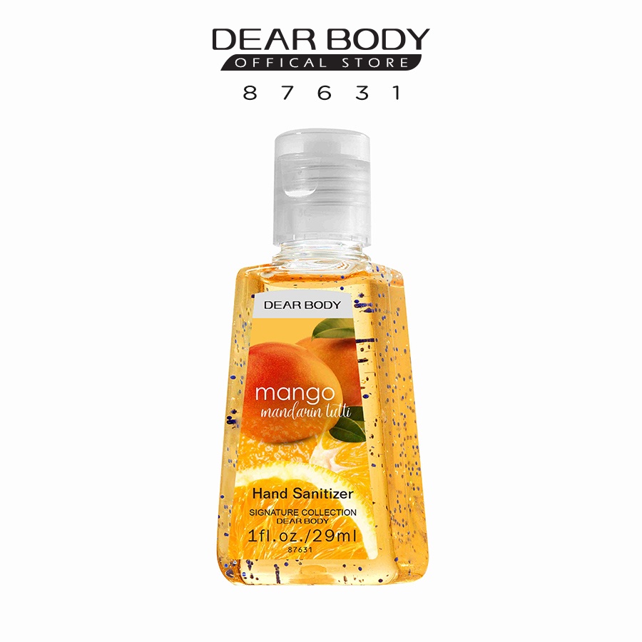 Hand Gel Rửa tay khô Dear Body sát khuẩn, nhiều mùi