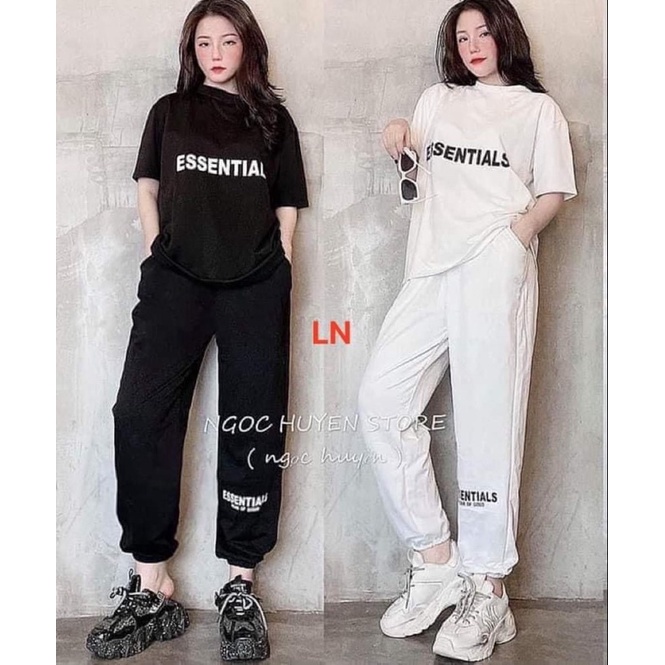 Bộ áo phông quần dài ESS LN11