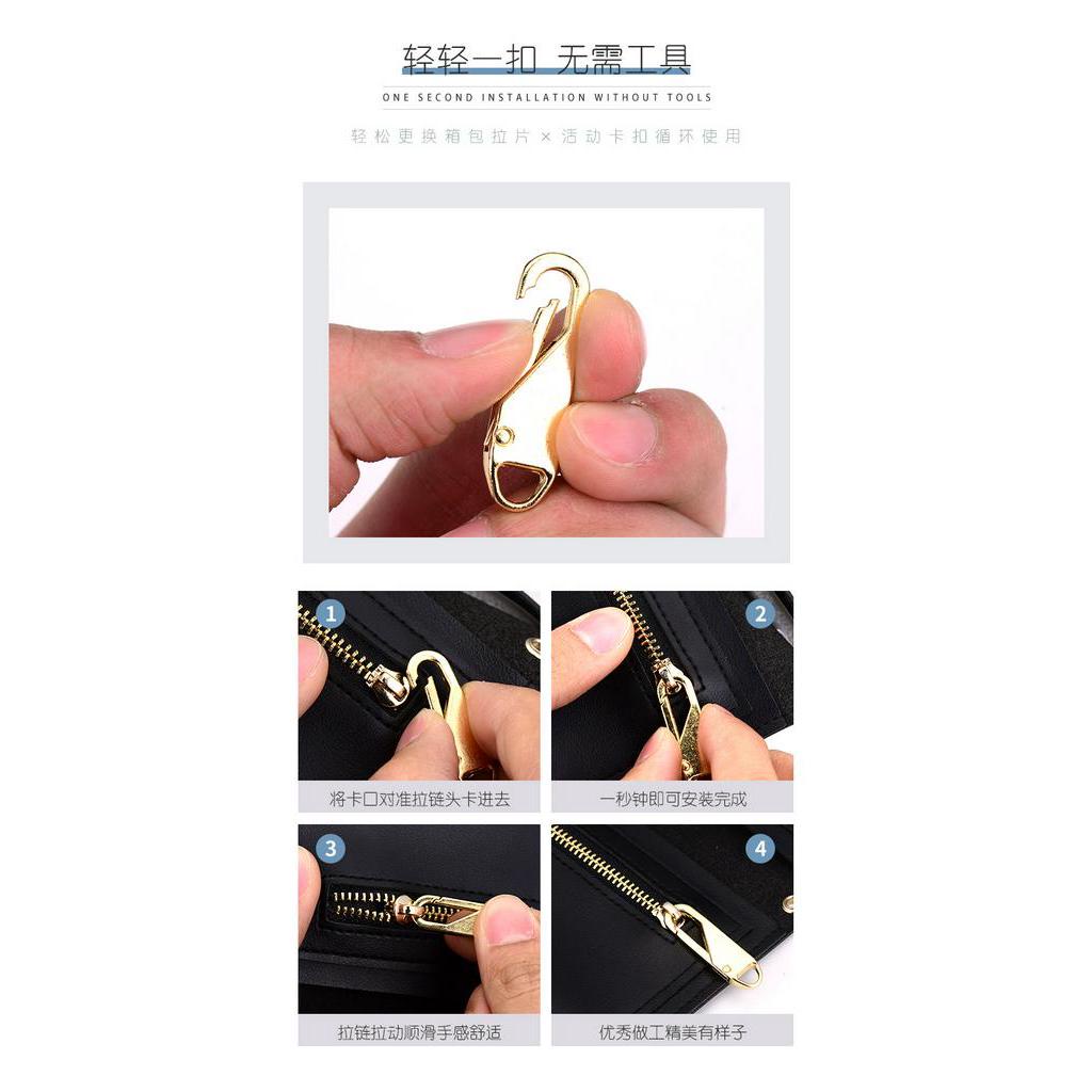 Set 2 Túi Khóa Kéo Bằng Cao Su Đa Năng